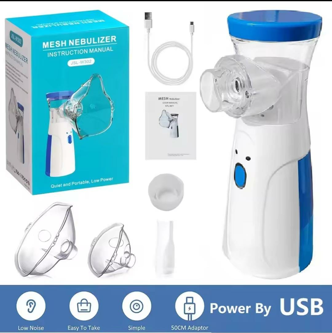 Mash Nebulizer Inhalator Adult Kids Mini Silent Steam Nasal Humidifier Inhaler To Nebulizer Asthma