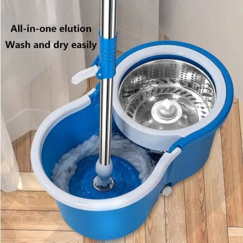 360° Spin Mop with Bucket Cleaning System .