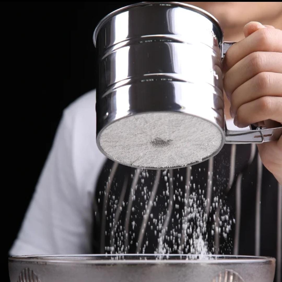 Stainless Steel Flour Sifter – Baking Essential