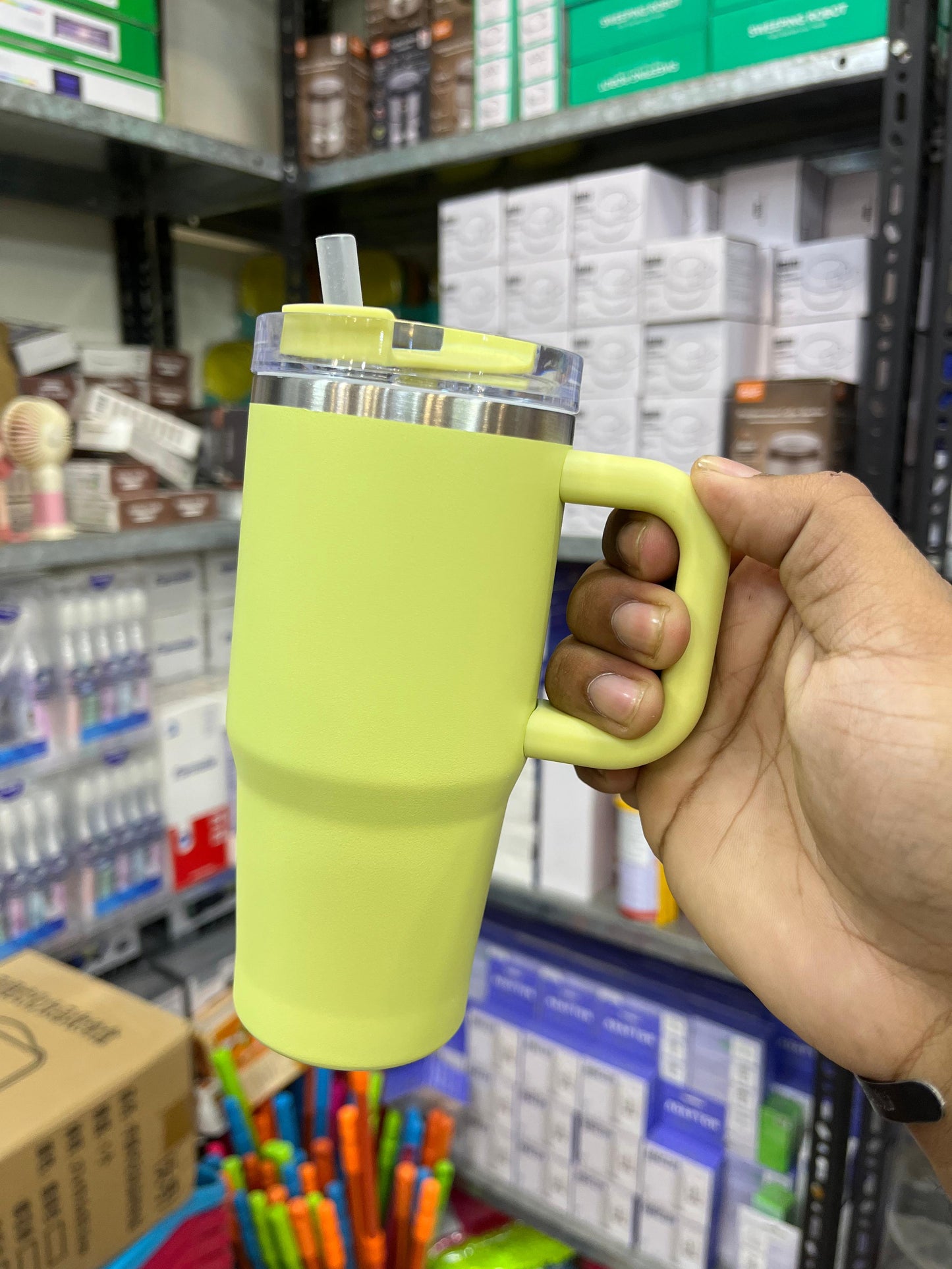 500ml 20oz Mini Stanley Tumbler for Kids (Stainless Steel)