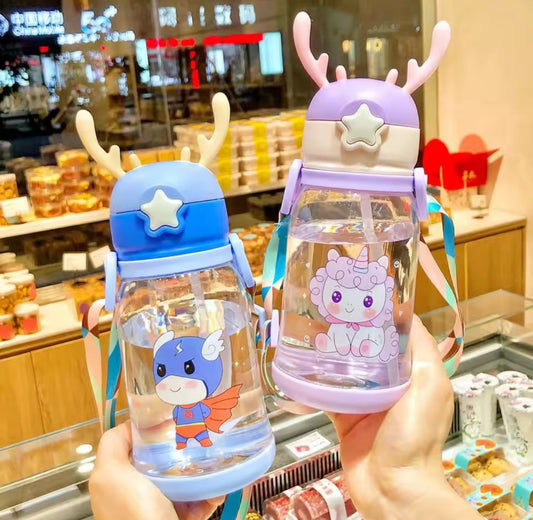 Baby Bottle With Straw (300ml)