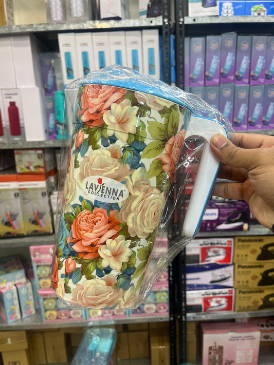 Lavenna 2 Litre Jug Hard Plastic with 6 Glass