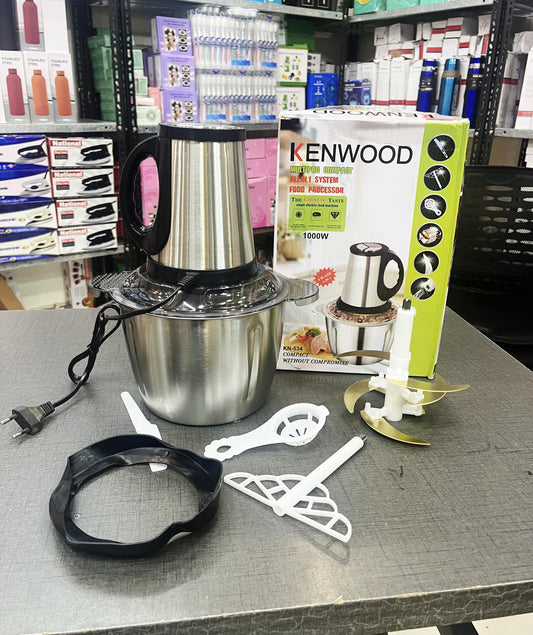 High Quality Kenwood 3L Electric Meat Grinder Include: Beater  Yolk Separator  Cleaning Knife  Lid Cover