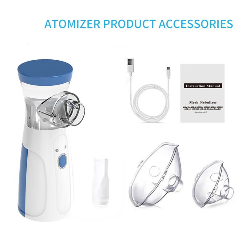 Mash Nebulizer Inhalator Adult Kids Mini Silent Steam Nasal Humidifier Inhaler To Nebulizer Asthma