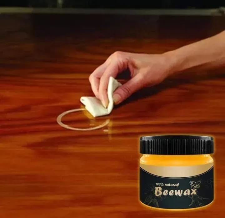 100% Natural Beewax - Multi-Purpose Wood & Furniture Polish