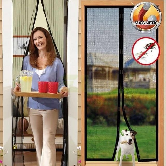 Magic Mesh Magnetic Screen Door Size 20*80 2 Pieces (Without Box)