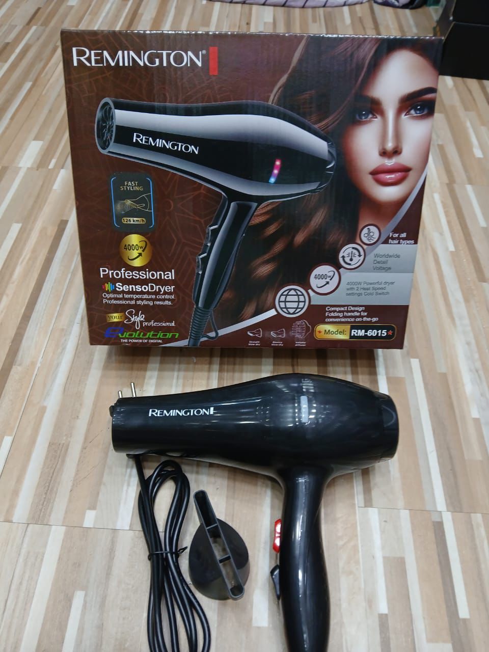 Remington RM-6008 Professional Hair Dryer – 4000W Powerful SensoDryer