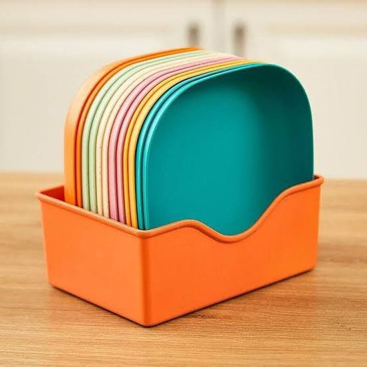 10pcs Plate set